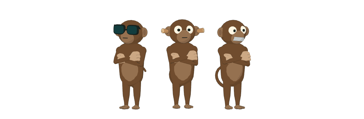 The three monkeys